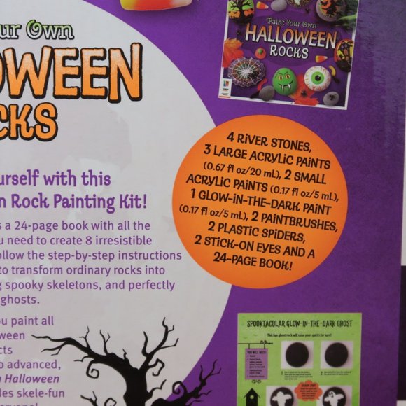 Hinkler Create Paint Your Own Halloween Rocks Kit - Picture 5 of 9
